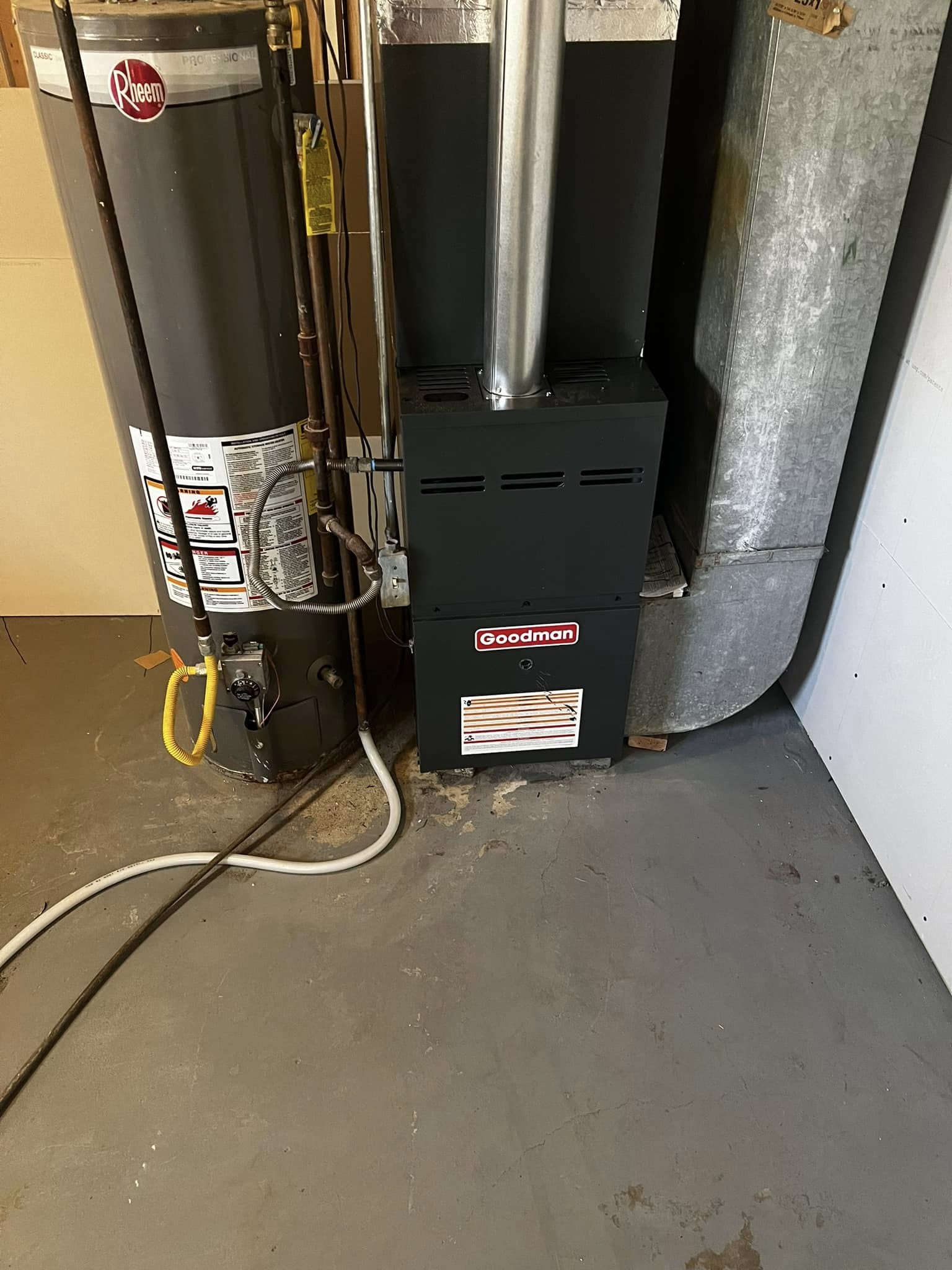 HVAC Maintenance Work